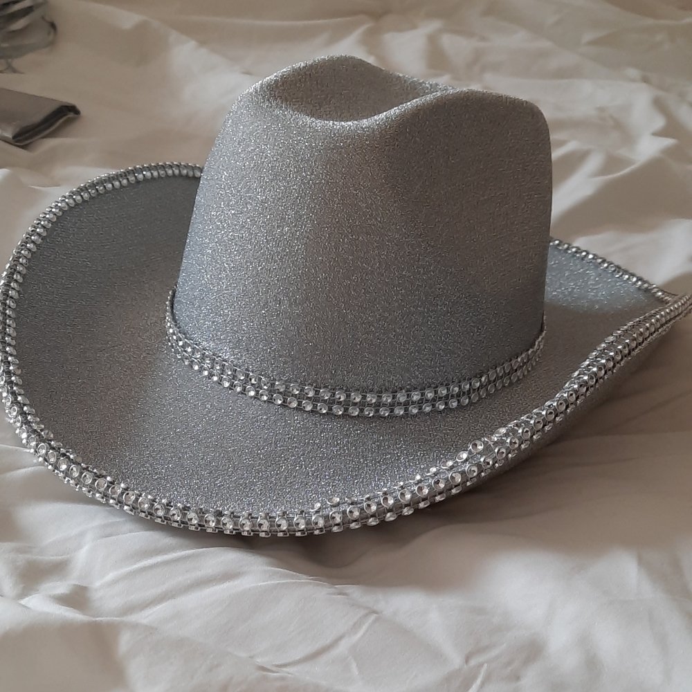 Shiny cowgirl hat